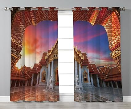 Amazon Com Stylish Window Curtains Home Decor Ancient