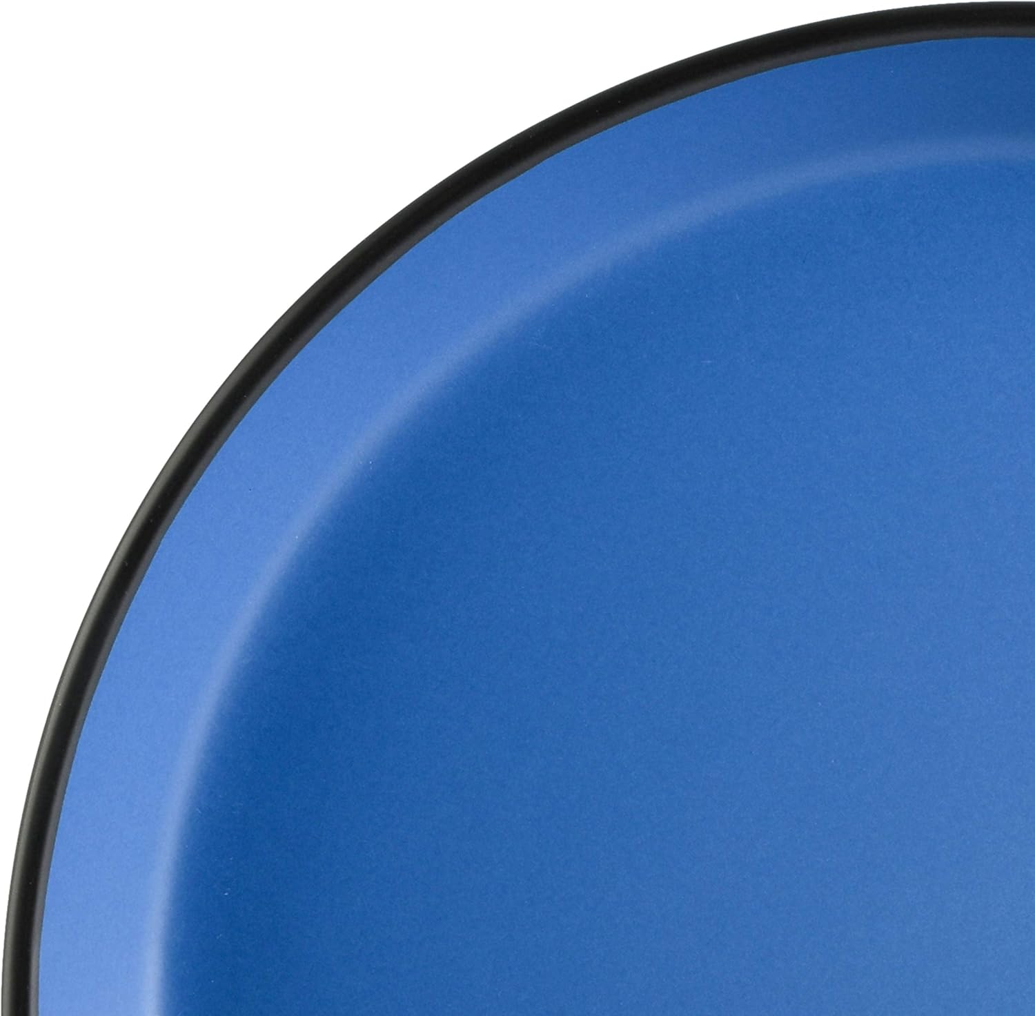  | Gibson Elite Soho Lounge Round Dinnerware Set, Service for 4 (12pcs), Matte Blue: Dinnerware Sets