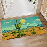 Plistiz Majestic Bald Eagle Indoor Door Mat, 17x29.5 Inch, Floor Area Rug for Entryway, Living Room, or Bathroom, Non-Slip Doormat (Doormat 78)