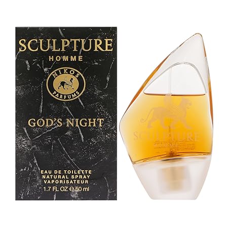 Nikos Sculpture Homme God's Night EDT, 1er Pack (1 x 30 ml)