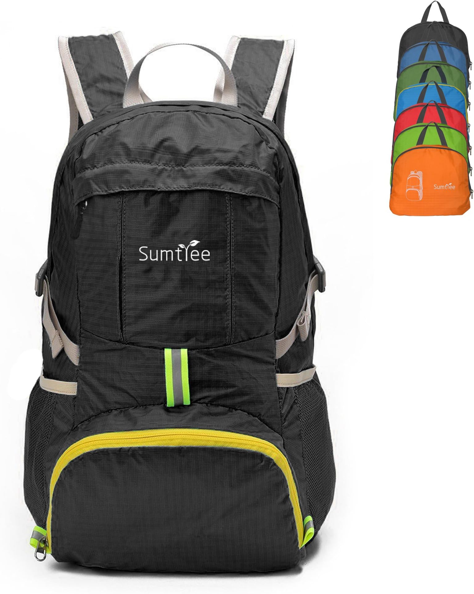 Sumtree 35L Ultra Lightweight Foldable Packable Backpack, Durable Hiking Daypack
