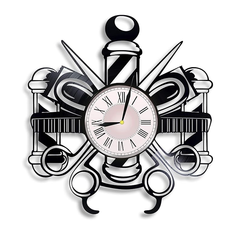 Toca hair salon – christmas gift Amazon.com: Hairdresser shop vinyl wall clock, Barber art, hairdresser gift for any occasion