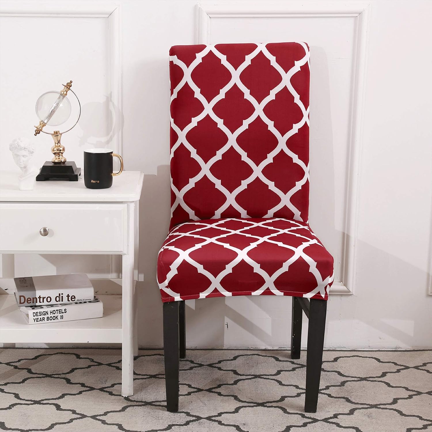 Aisprts Dining Room Chair Covers Slipcovers Set of 4 or 6 - Image 3