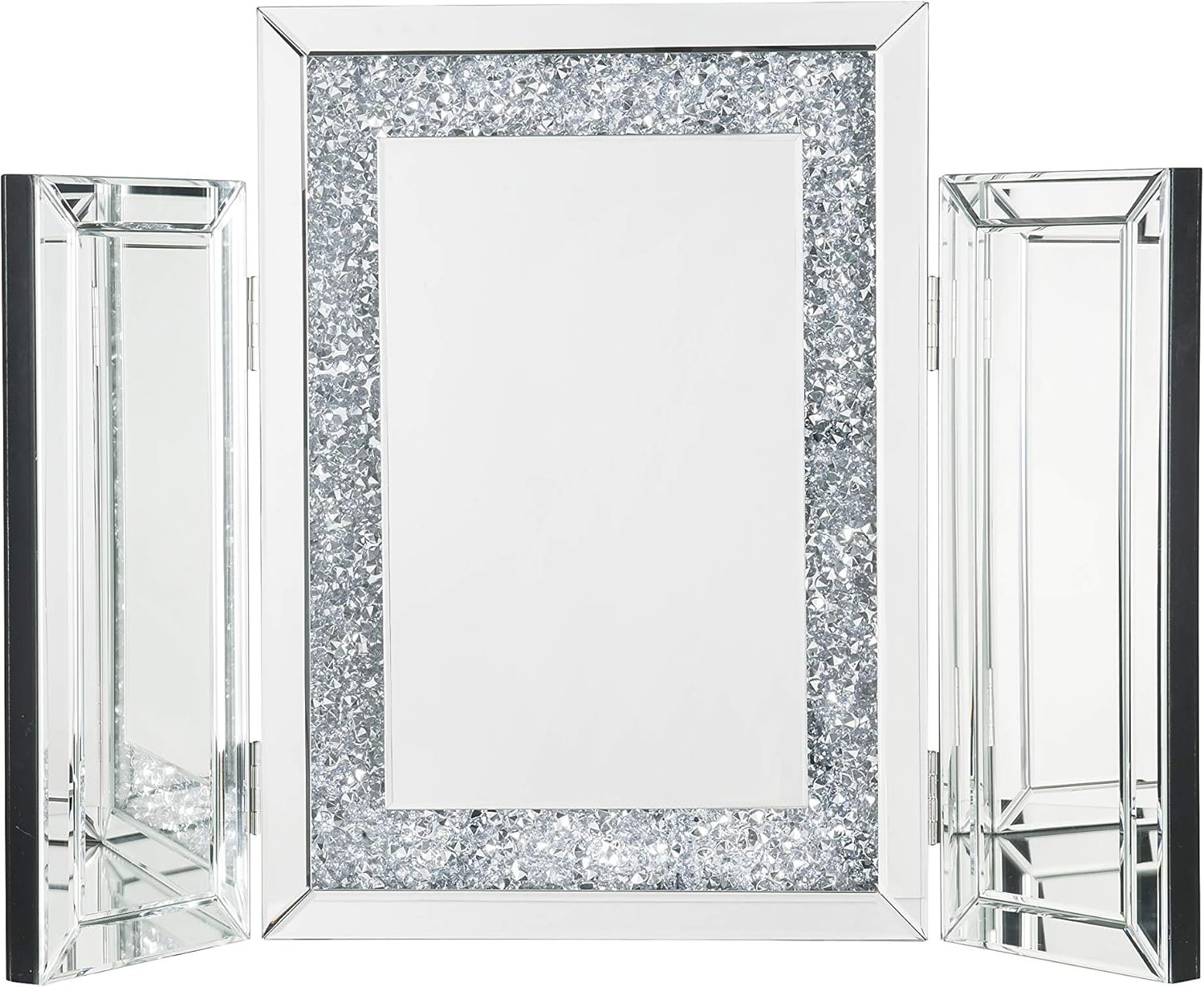 Amazon Com Acme Furniture Mirror With Led Furniture Decor acme furniture mirror with led