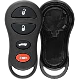 KeylessOption Replacement Key Fob Shell/Case For HYQ12BDM - Just The Empty Case, No Electronics (Transfer Your Old Parts)
