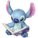 Disney Traditions by Jim Shore “Lilo and Stitch” Stitch with a Storybook Stone Resin Figurine, 5.75”