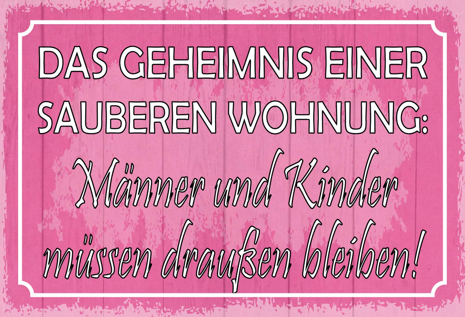 Schatzmix Tin-Plate Sign, Sheet metal, Multicoloured, 20x30 cm