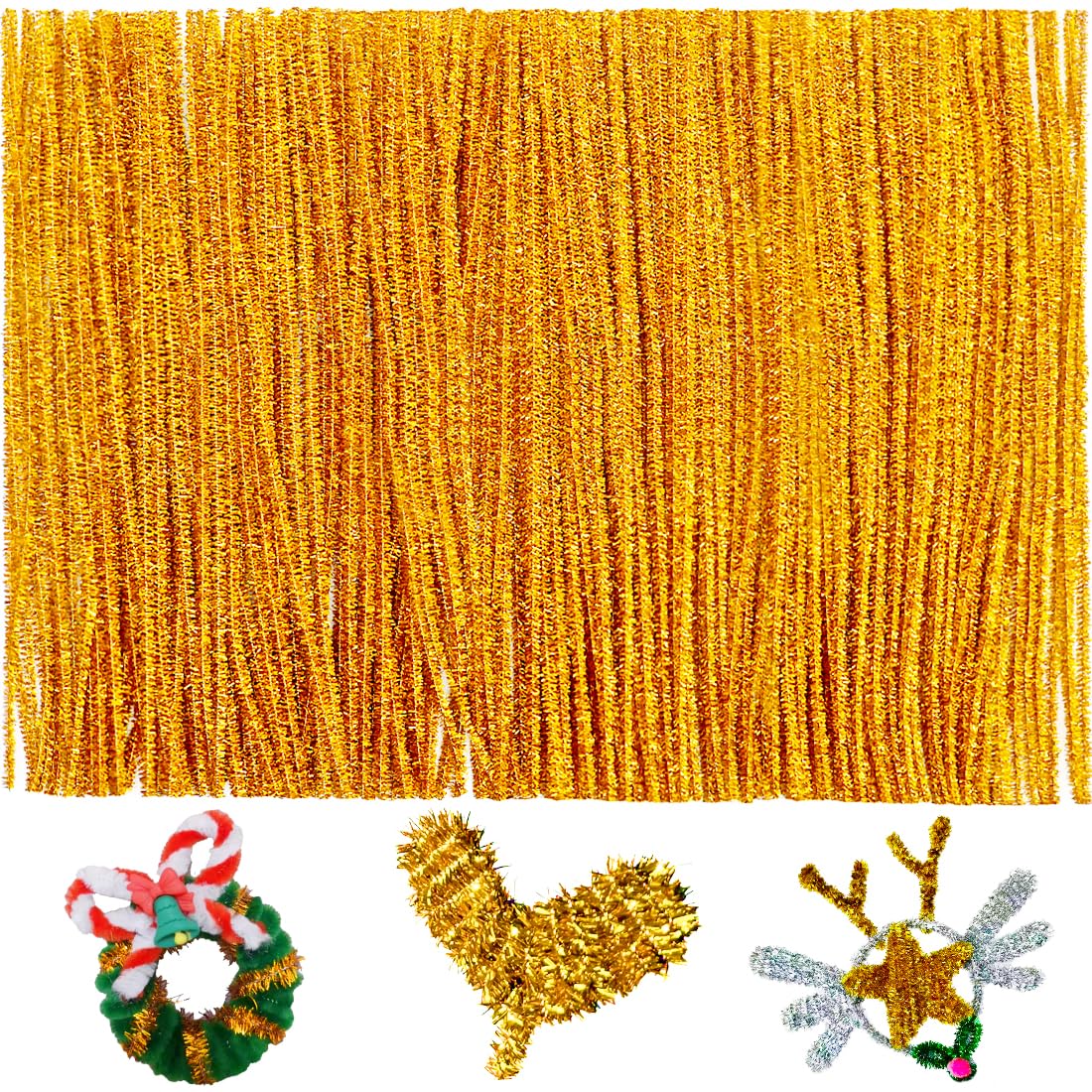 GAGANIU 200pcs Pipe Cleaners, Pipe Cleaners for