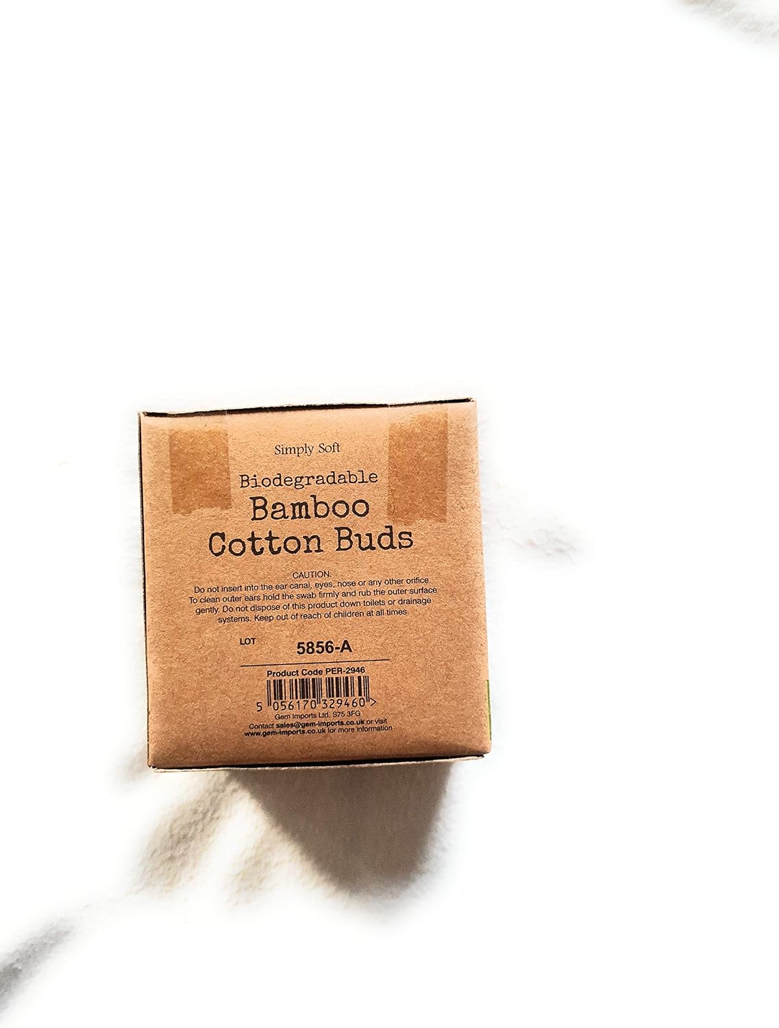 Natural Brown Bamboo Cotton Buds, Pack of 200 - Dual Tipped, Ideal for Home & Personal Care, White and Brown - Image 3