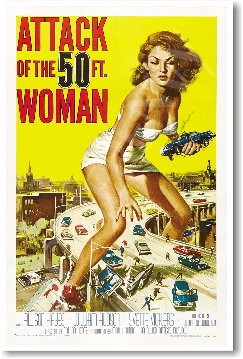 Attack of the 50 Ft. Woman - NEW Vintage Movie Poster