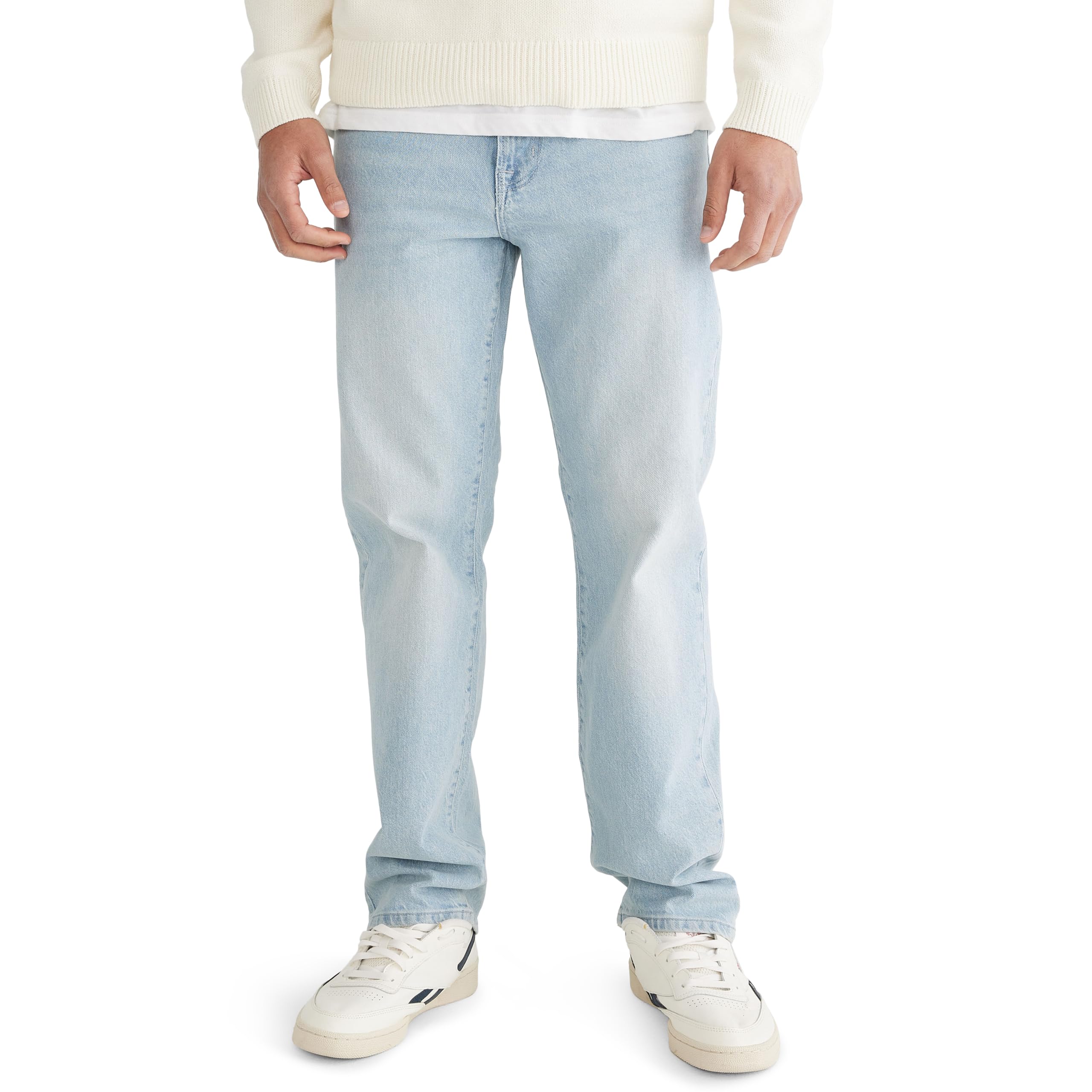 Relaxed Straight Jean, Light WASH, 33 30