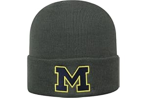 Top of the World NCAA Men's Cuffed Knit Hat Charcoal Icon
