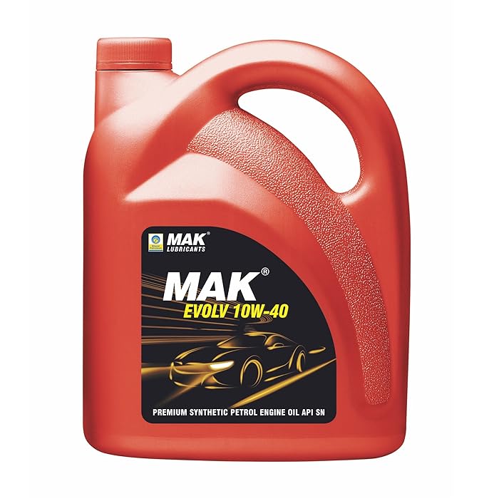 MAK Lubricants Evolv API SN 10W40 Synthetic Petrol Engine Oil for Cars