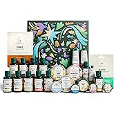 The Body Shop Classic Beauty Advent Calendar- 24 Piece Gift Set, Includes Creams & Gels for Shower & Body, Hand Balms and More