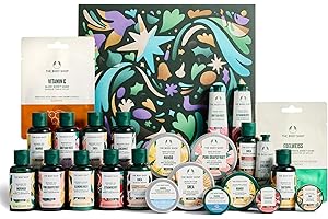 The Body Shop Advent Calendar 2025 – 24 Days of Christmas Beauty Surprises | Holiday Gift Set with Skincare, Bath & Body Prod