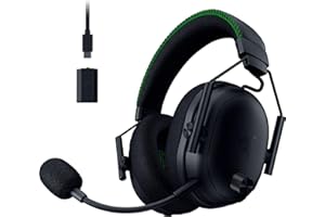 Razer BlackShark V3 Pro Wireless ANC Gaming Headset for Xbox: Full Band Mic - 50mm Drivers - 2.4 GHz, Bluetooth, USB, 3.5mm -