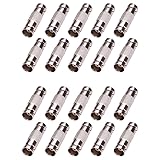 WILDHD 20 Packs BNC Barrel Connector and BNC Female