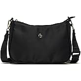 Pander Lightweight Nylon Day Sling Crossbody Bag with Adjustable Removable Strap, Compact Everyday Carry Organizer