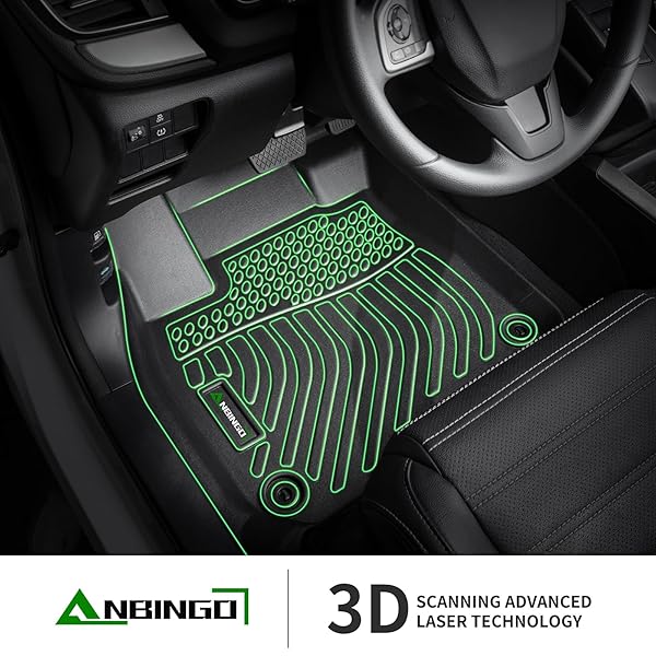 ANBINGO®FLOOR MATS FIT FOR INFINITI QX80/NISSAN ARMADA 2019-2024 ALL WEATHER CAR MATS RUG FOR NISSAN ARMADA TPE RUG MAT FOR INFINITI QX80 RUBBER TRUNK LINER CARPET FOR NISSAN ARMADA ACCESSORIES