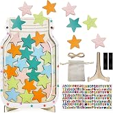 Pisngek Magnetic Reward Jar for Kids &ndash; Star Jar Reward System | behavior classroom reward jar,Positive Habit Building,Reusable Goal Tracking ,Home &amp; Classroom Use for Kids Motivational Tool