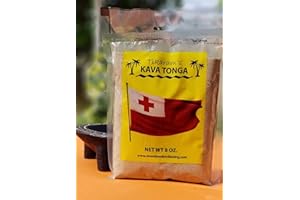 TIKARAM'S Kava Kava - Premium Kava Tonga 1/2 Pound (8oz) - Fiji Market Wholesale