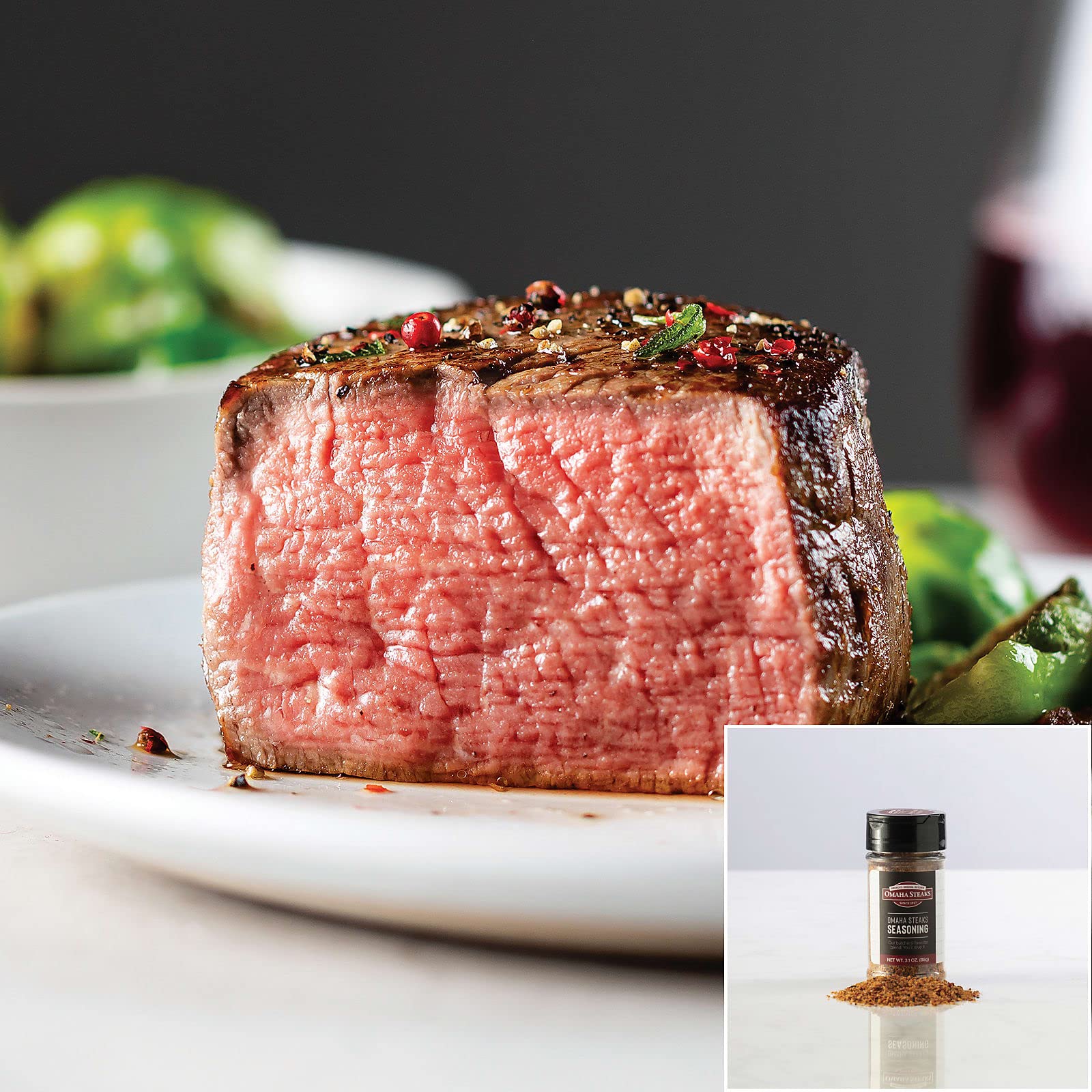 Omaha Steaks Butcher's Cut Filets & Seasoning