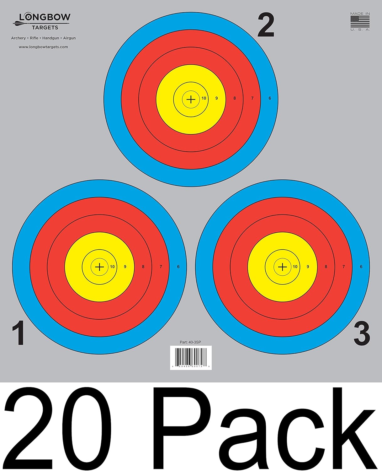 Printable 5 Spot Archery Targets Master of Documents