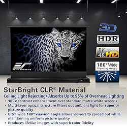 Elite Screens Kestrel Tab-Tension CLR, 121 inch