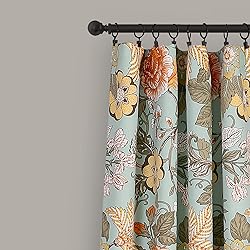 Lush Decor Sydney Light Filtering Window Curtain