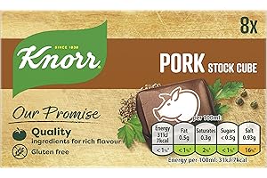 Knorr Pork Stock Cubes 8 Pack 50g
