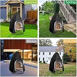 CarPlusStudio Waterproof Egg Chair Cover 210D Oxford 115x190cm view 7