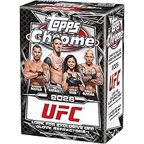 2025 Topps Stadium Club UFC - Factory Sealed - Value Box | Amazon
