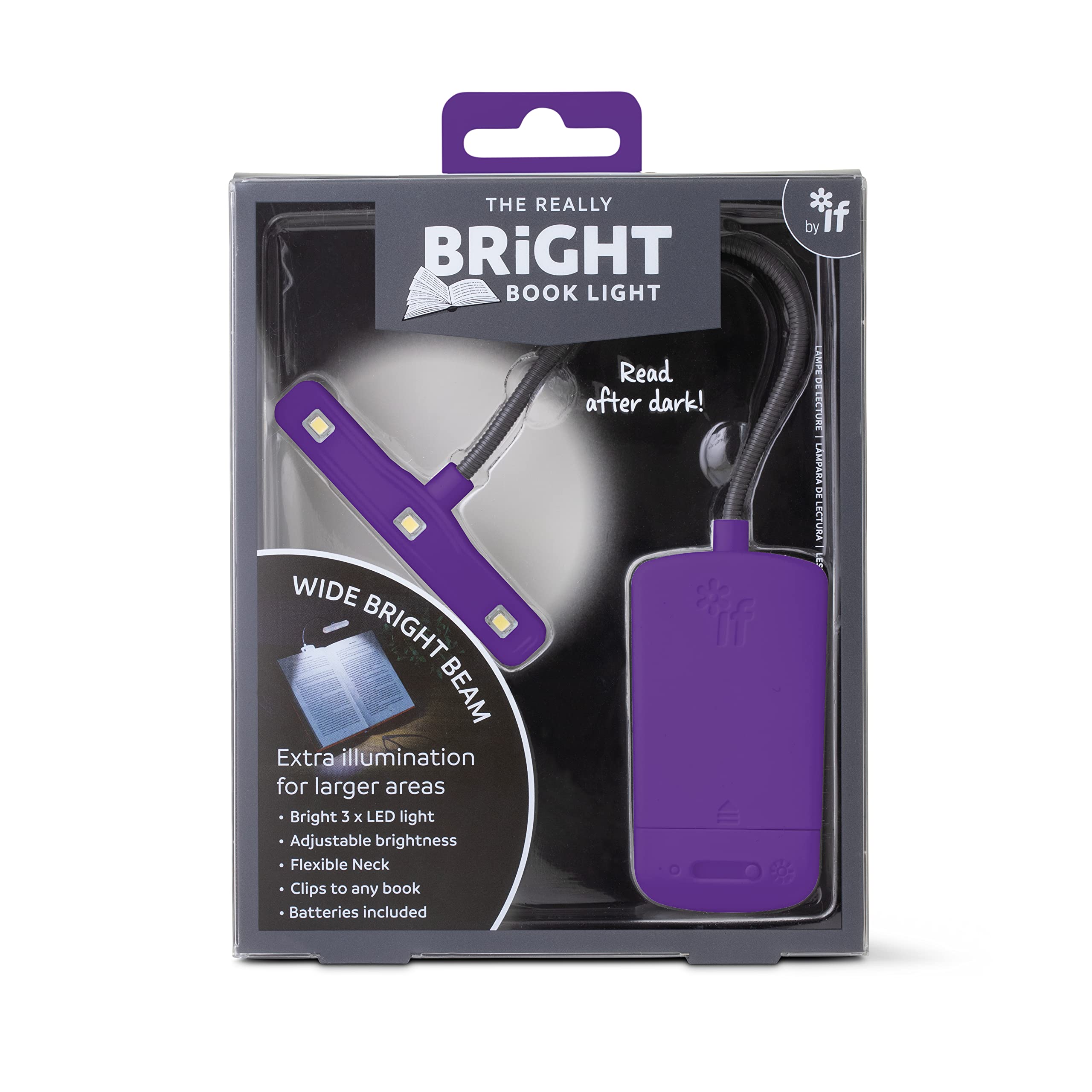 IF The Really Bright Book Light - Purple