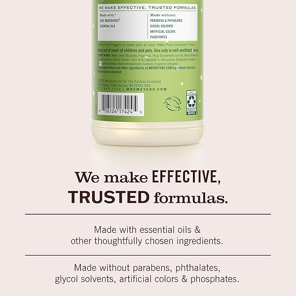 MRS. MEYER’S CLEAN DAY ALL-PURPOSE CLEANER SPRAY, LIMITED EDITION IOWA PINE, 16 FL. OZ