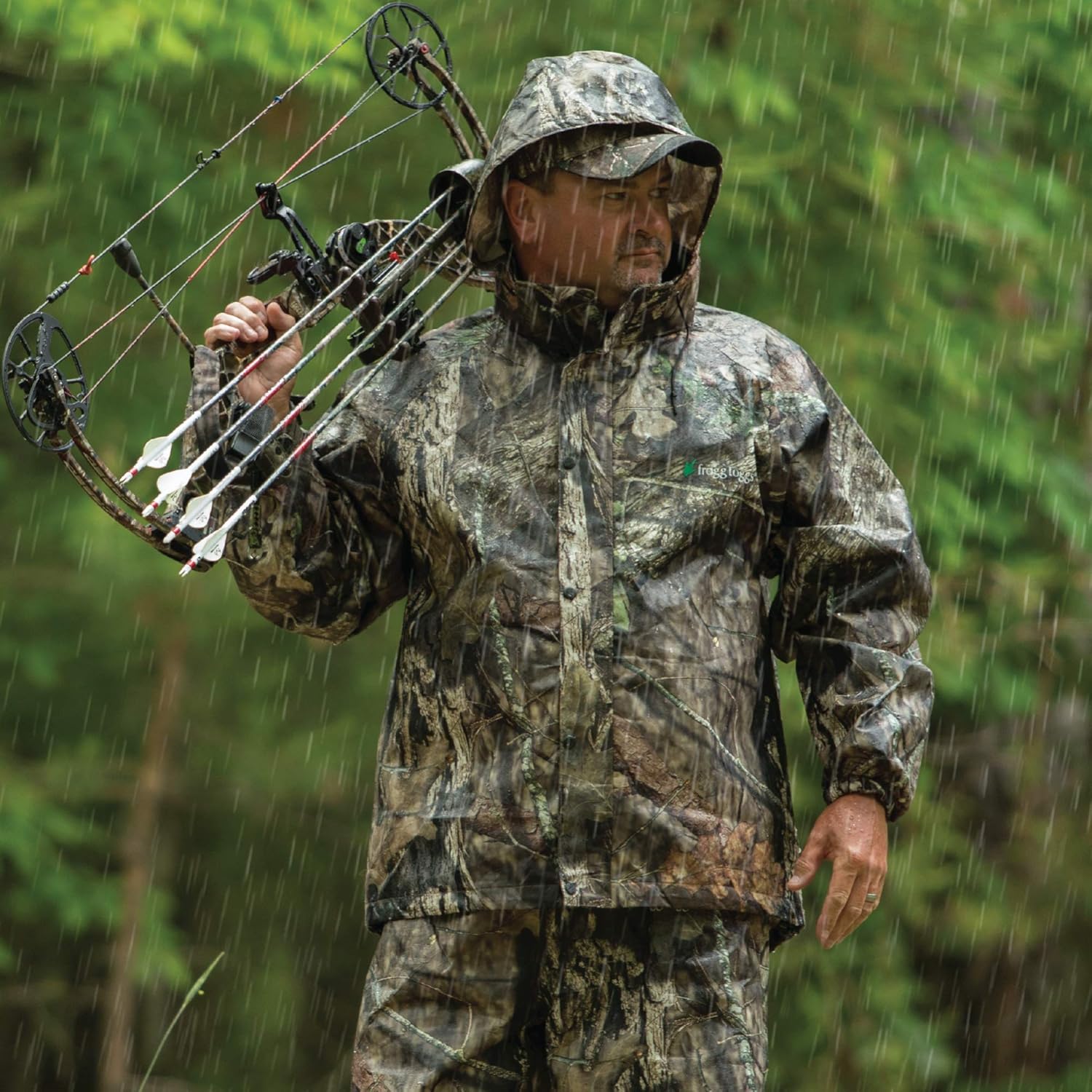 FROGG TOGGS Men's Classic Pro Action Waterproof Breathable Rain Jacket: Clothing
