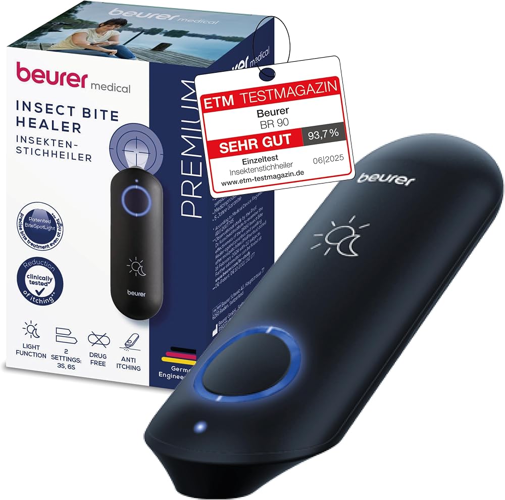 Beurer BiteX BR 90 Day & Night Insect Bite Healer Heat Pen