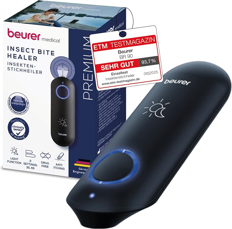 Beurer BiteX BR 90 Day & Night Insect Bite Healer Heat Pen