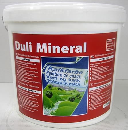 Duli Mineral Peinture Calcaire Exterieur 16 L 20 Kg Amazon Fr Bricolage