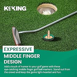 Ultimate Middle Finger Golf Ball Marker with