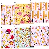 Retrora 6 Pcs Softball Towel 15 x 17 Inch Absorbent Fast Drying Towels for Girls Women Sweat Funny Softball Gifts for Team Girls Hand Towel with Clip