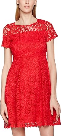 wallis red lace dress