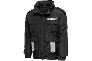 Guardian Duty Gear - Security Guard Officer Patrol Jacket - 3 in 1 - Security Print Front and Back - All Seasons