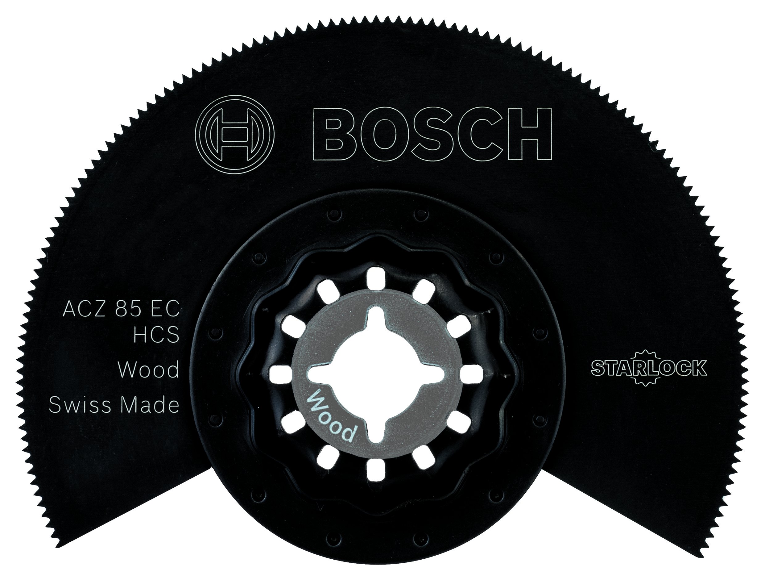 Bosch Professional 1x HCS Segment Blade ACZ 85 EC Wood (for Softwood, 85 mm, Accessory Multitool)