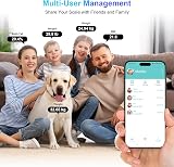 Healthkeep Scales Body Weight with App 13 Metrics Bluetooth iOS Android Black view 6