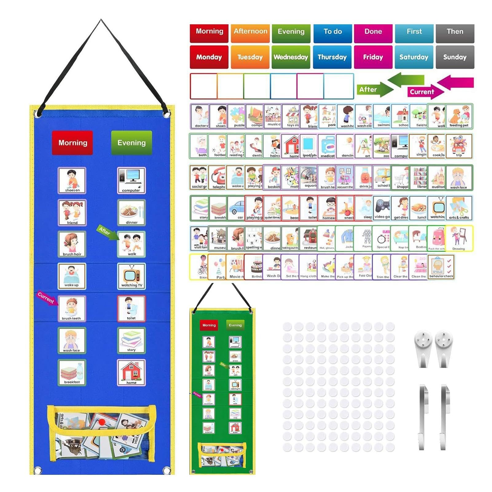 Mua Daily Visual Schedule for Children,Visual Schedule Housework Chart ...
