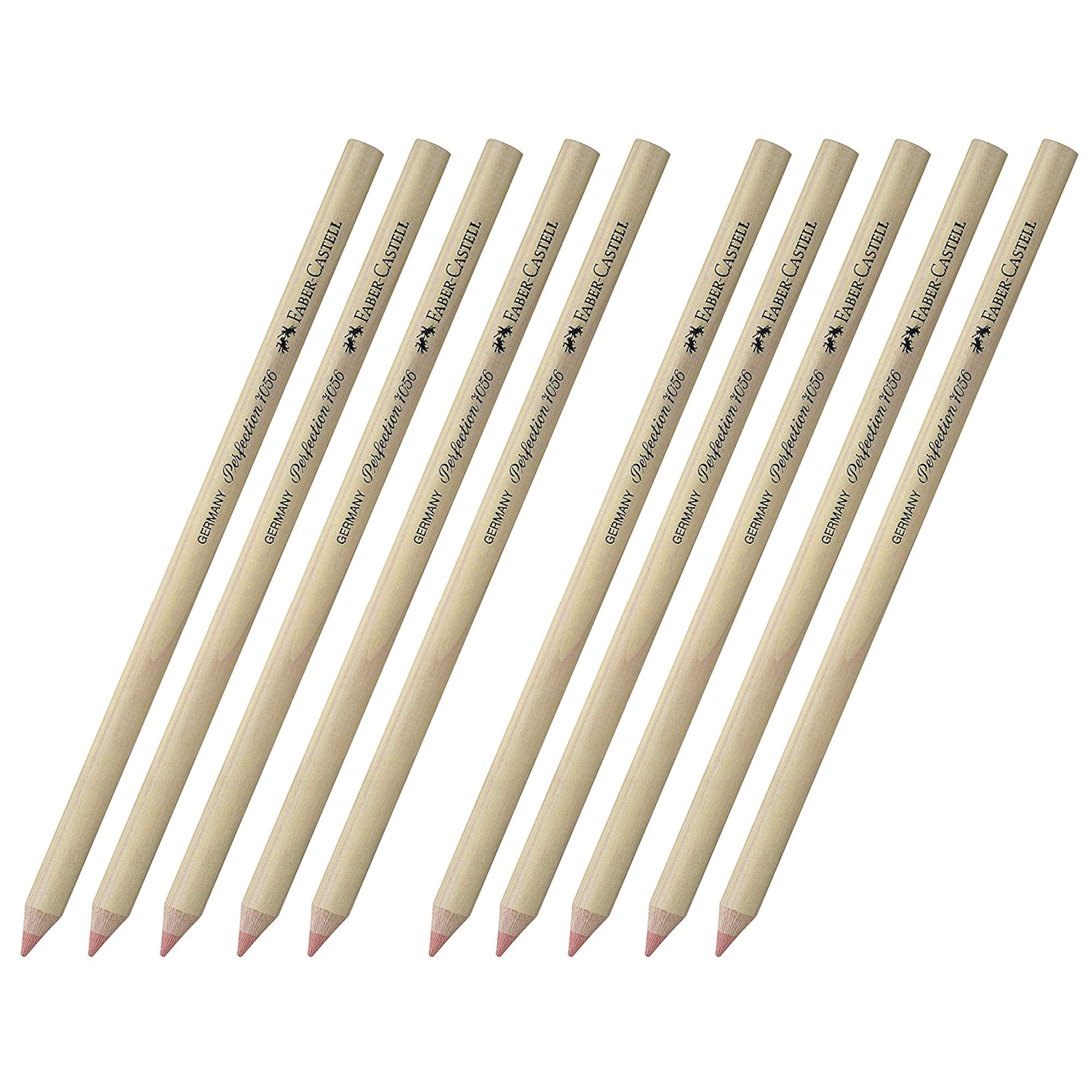Faber-Castell Perfection Eraser 10x 7056 Soft Red Lace