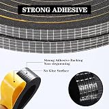 GUKOY Weather Stripping Self Adhesive Foam Tape 6mm x 1.5mm 20m Black view 3