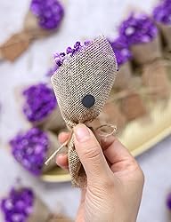 20-Piece Set Mini Magnet Dried Flowers Bouquet for