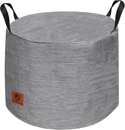 AWAHITAWA Fire Pit Cover for Solo Stove, Waterproof 20x17 Inch Shield