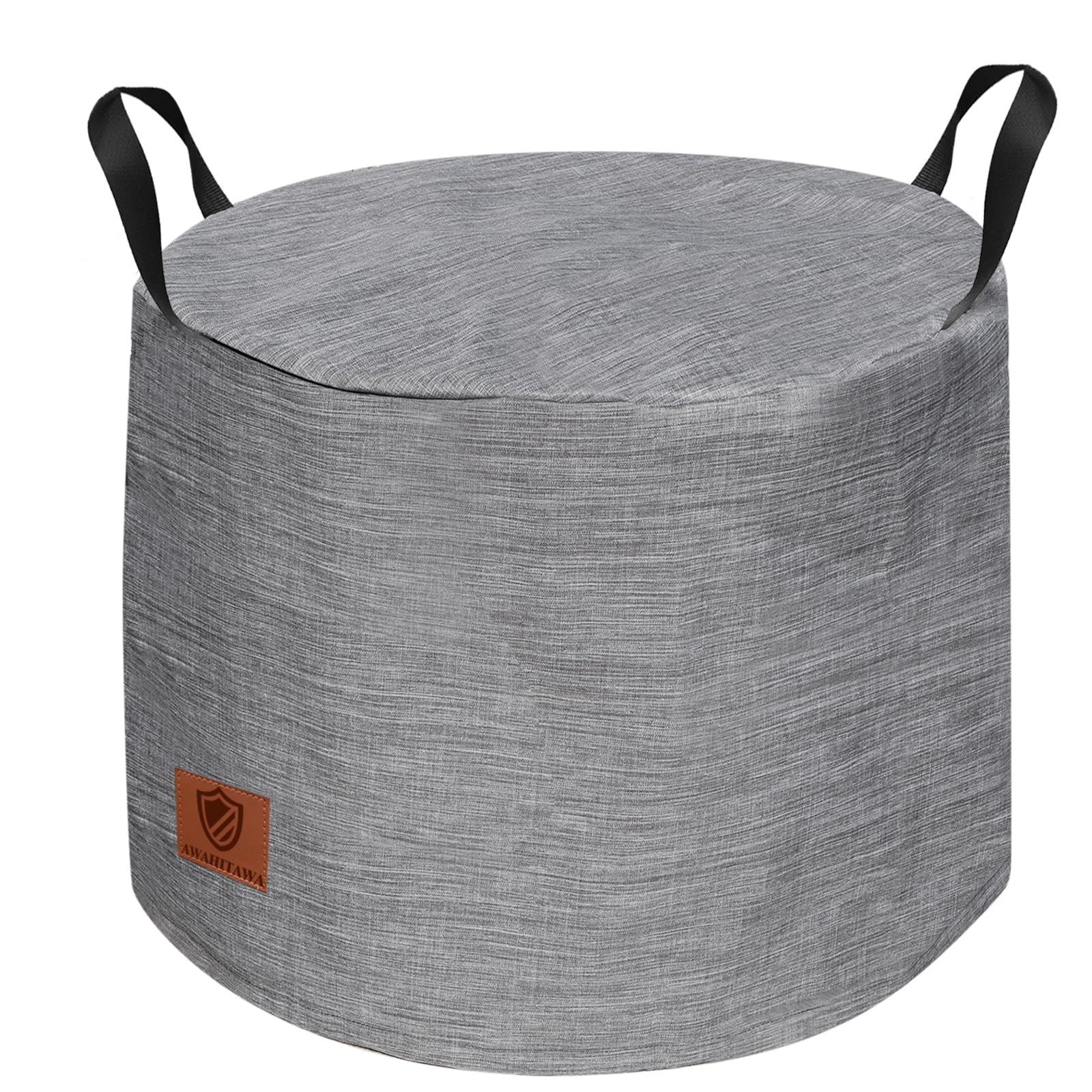 Fire Pit Cover, Bonfire Cover For Solo Stove, Waterproof Solo Stove Shield accessories, Firepit Covers Round Outdoor (20x17Inch)